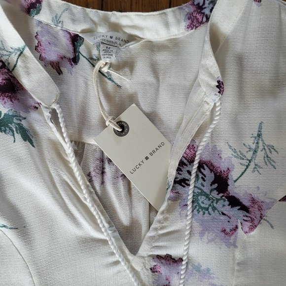 Lucky Brand Venus Floral Tank - M -NWT - Picture 4 of 10